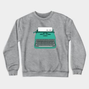 Typewriter Crewneck Sweatshirt